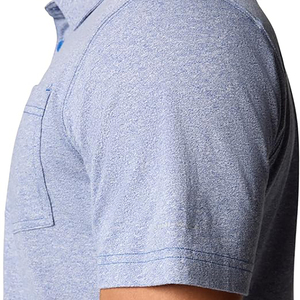 Camiseta Informal de Verano, Cómoda, Antiarrugas, de Punto Estampado, en Oferta, de Color Sólido, 100% Algodón - Product Image 5