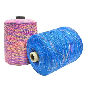 Günstige Preise Space Dyed 2/30s 2/20s Baumwolle Bunte Regenbogen Maschine Strick garn für Sommerkleid ung