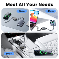 Toocki Advanced Dual-Track-Technologie 100-W-Schnellladekabel USB C-Kabel mit reibungsloser Verlängerung für den täglichen Gebrauch