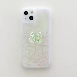 Precio de fábrica transparente mariposa accesorios para teléfono móvil funda trasera para Iphone 12 13 14 15 Pro Max