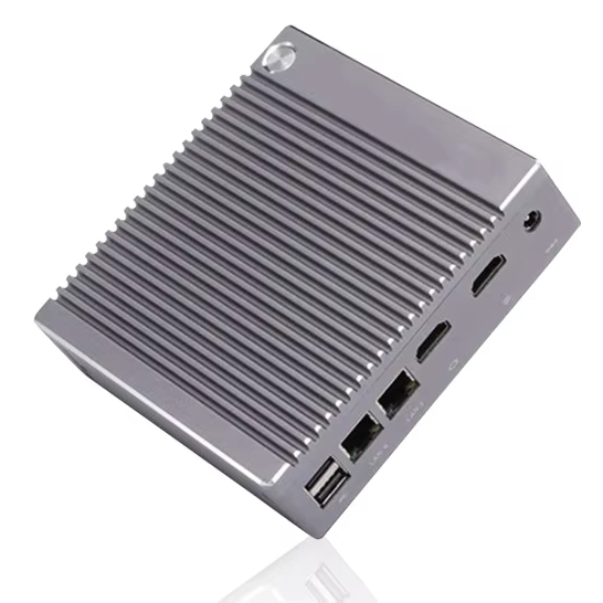 RK3399 Android Mini PC 6 Cores 64 Bit Dual Ethernet 4+64GB EMMC 2xEthernet 2xHD-MI 1080p 4K Windows Ubuntu Android Edge Gateway