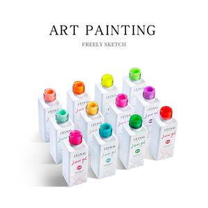 JTING Vernis Gel Liner Paint, Juego de 12 Colores de Esmalte de Uñas con Purpurina, con Pinceles de Alta Calidad para Suministros Profesionales de Arte de Uñas en Gel - Product Image 6