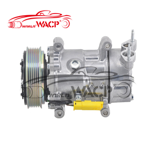 Compresor de CA automático 6453JP 1608881380 6V12 para Peugeot Partner 1007 206 307 para Citroen Berlingo C2 C3 para Xsara para <span class=keywords><strong>Fiat</strong></span> WXPG008 - Product Image 1