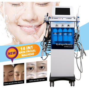 เครื่องกำจัดขนบนใบหน้าเครื่องกำจัดคราบน้ำ14 In1เครื่องกำจัดขนบนใบหน้าเครื่องทำความสะอาดผิวหน้าด้วยน้ำในน้ำ - Product Image 1