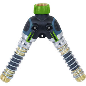 Connecteur de robinet en forme de Y pour l'arrosage du jardin, séparateur durable en alliage d'aluminium pour tuyau d'arrosage extérieur - Product Image 2