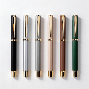 Stylo à encre gel personnalisé de haute qualité avec impression de logo, écriture fluide pour l'éducation, les fournitures scolaires et de bureau, et cadeau promotionnel de bienvenue - Product Image 1