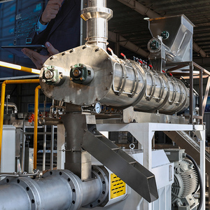 Extrudeuse automatique d'aliments pour animaux de compagnie en acier inoxydable pour la fabrication d'aliments pour chiens de compagnie - Product Image 5