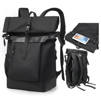Vente en gros Sac pour ordinateur portable étanche pour voyage d'affaires Sac à dos pour ordinateur portable avec logo personnalisé