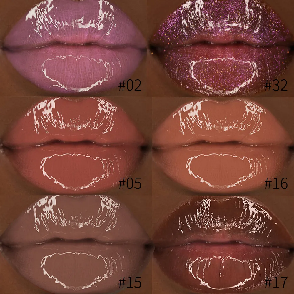 wholesale private label vegan glossy lipgloss waterproof longlasting glitter lipgloss