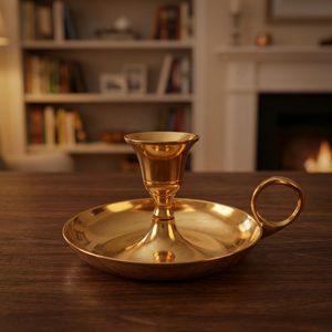 Producto caliente, vela artesanal más vendida, soporte de vela de Metal fundido en latón, el mejor portavelas decorativo para uso doméstico - Product Image 4