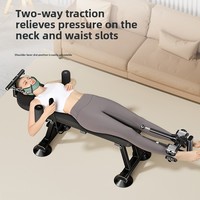 Appareil intelligent électrique en acier et PVC pour l'étirement des jambes et l'amélioration de la posture, idéal pour la traction cervicale et lombaire à domicile