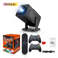 Projecteur de jeu LCD HCS350 Pro+ portable, console de jeux vidéo rétro, 20000 jeux, Android intelligent, 720P, 120 lumens