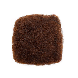 [Hodreads] Donkerbruine #2 Kleuren Fijn Haar <span class=keywords><strong>Afro</strong></span> <span class=keywords><strong>Kinky</strong></span> Human Raw Hair Bulks Groothandelsproducten Grote Voorraad Van 8 Tot 16 Inch - Product Image 4