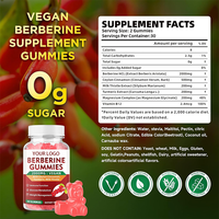 Bonbons à la berbérine de haute qualité OEM améliorés à la cannelle de Ceylan et au chardon-Marie soutien optimal de la santé pour adultes
