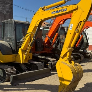 Excavatrice d'occasion de haute qualité Komatsu PC55 5,5 tonnes PC56 5,6 tonnes Mini-excavatrice d'occasion Moteur d'origine Excavatrice d'occasion avec EPA - Product Image 5