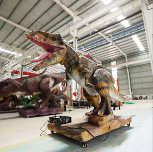 Modelo <span class=keywords><strong>de</strong></span> dinosaurio <span class=keywords><strong>de</strong></span> metal <span class=keywords><strong>de</strong></span> simulación realista gigante <span class=keywords><strong>de</strong></span> tamaño real con control remoto para uso en centros comerciales y parques <span class=keywords><strong>de</strong></span> aventura - Product Image 2