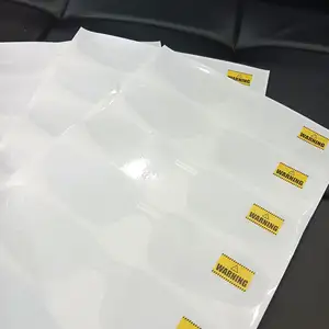 PVC Transparent Electrostatic Film Adsorbed On The Surface Of The Lens Advanced Printing Protective Film Label Sticker