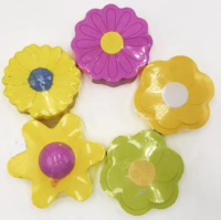 Ensemble de bombes de bain florales bio hydratantes très populaires : plongez dans le monde des fleurs