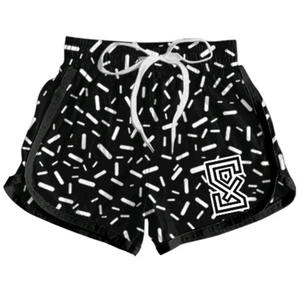 Felpa con Cappuccio e Pantaloncini <span class=keywords><strong>Neri</strong></span> per Ragazze Design alla Moda - Product Image 2