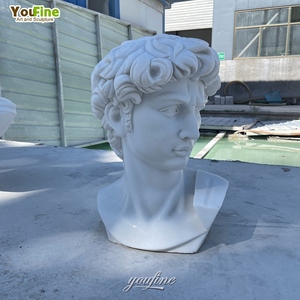 Personalizzato Testa di Marmo <span class=keywords><strong>Statua</strong></span> <span class=keywords><strong>del</strong></span> <span class=keywords><strong>David</strong></span> - Product Image 5