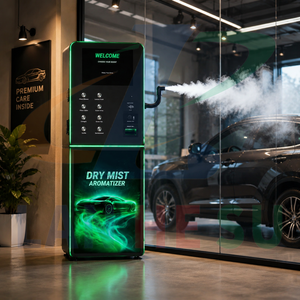 Distributeur automatique de parfum pour voiture en libre-service, écran tactile, aromatiseur à brume sèche pour parking, station de lavage SAM-001, aromathérapie automobile - Product Image 5