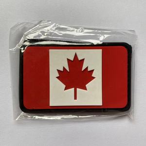 PVCホンジュラス旗パッチホンジュラス戦術パッチPVCフックアンドループファスナー - Product Image 4