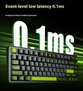 Clavier de jeu VGN Neon 75 HE PRO avec interrupteurs magnétiques à effet Hall, temps de réponse de 0,1 ms, RT0,005 mm, Bluetooth 2,4 G, boîtier en aluminium - Product Image 3