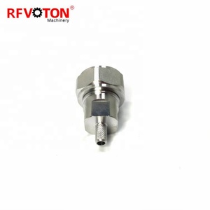 Bán buôn 4.3/10 Mini DIN nam cắm uốn cho RG58 lmr195 rg223 rg142 lmr200 Cáp lắp ráp - Product Image 5