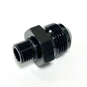 Adaptateur de refroidisseur d'huile de transmission CNC en aluminium AN10 à M16×1.5 avec joint torique, connecteur de modification automobile anti-fuite - Product Image 1