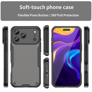 เคสโทรศัพท์ <span class=keywords><strong>iPhone</strong></span> 18 Pro Max แบบด้าน ผิวสัมผัสนุ่มแบบฝ้า กันกระแทก สำหรับ <span class=keywords><strong>iPhone</strong></span> 15 16e 17 18 - Product Image 6