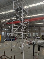 Andamio Móvil de Aluminio de 8M 10M para Construcción de Edificios, Echafaudagetour, 1 AÑO de Soporte Técnico en Línea y Diseño Gráfico