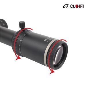Cuinfi Abyss 1-8x24IR SFP 장거리 방수 충격 방지 사슴 사냥 액세서리 멀티 코팅 렌즈 전술 LPVO 스코프 - Product Image 2
