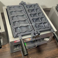 Machine à gaufres commerciale en forme d'animal Machine à grignoter multifonctionnelle pour nouveau produit en vente aux États-Unis, au Canada