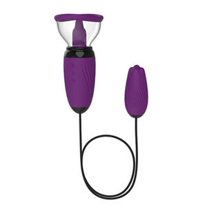Femmina orecchio di coniglio ventosa ventosa uovo multi-frequenza di aspirazione lingua licker clitoride capezzolo orgasmo masturbazione sesso vibratore ma - Product Image 1