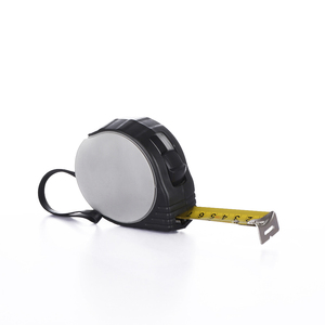 Công cụ đo lường màu đen kích thước lớn thép Băng biện pháp 25ft Băng biện pháp với dây đeo cao su - Product Image 1