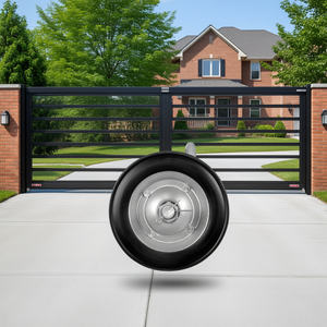 Kit de Puerta Corredera de 6 Pies de Largo, Resistente, con Capacidad de Carga de 600 Libras, Herrajes Rodantes para Puerta Modelo D0100HRS1VP - Product Image 2