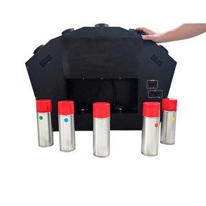 Projecteur de flamme <span class=keywords><strong>GPL</strong></span> en forme d'éventail à 5 têtes pour effet de scène - Product Image 3