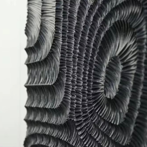 <strong>Bespoke</strong> Customizable CNC Sculpted Relief Carved Wall <strong>Panels</strong> with Natural Rough Timber Texture for Luxury Interior Feature Wall - Product Image 5