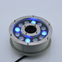 IP68 étanche en acier inoxydable RGBW Dimmable 12V LED fontaine buse piscine lumières pour paysage et piscine utilisation sous-marine