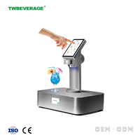 Robot barman intelligent IoT avec écran tactile, système de distribution précis, machine intégrée pour faire des mojitos, distributeur de cocktails pour usage commercial