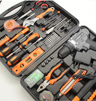 Kit d'outils complet pour perceuse au lithium 21V - Ensemble de réparation tout-en-un pour l'entretien domestique et l'utilisation quotidienne