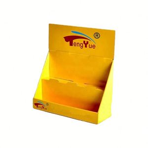 Comptoir imprimé personnalisé petites boîtes d'emballage en carton ondulé pour la vente au détail présentoir en carton pré-rouleau - Product Image 3