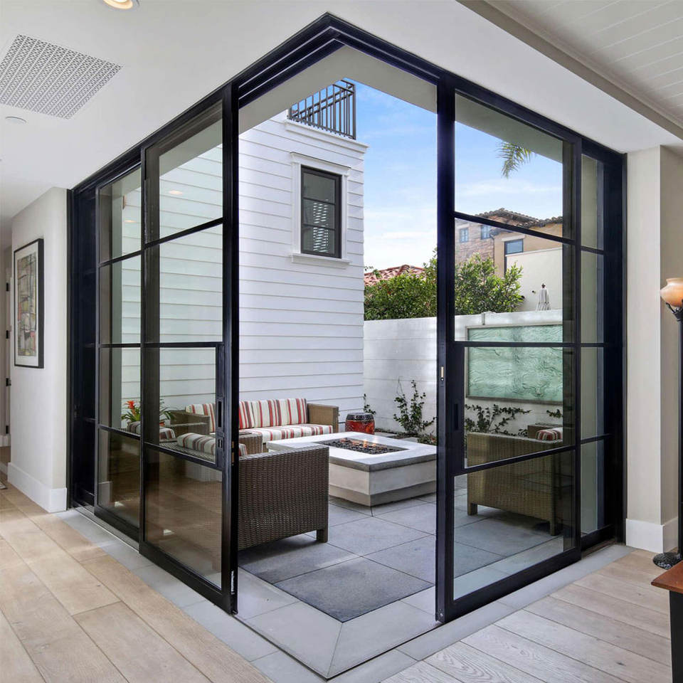 Curated visual reference: Fresh Look at Modern Simple Design Apartment Balcony Glass Sliding Door Double