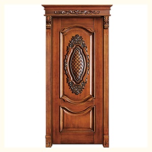 Cina materiale da costruzione antico intagliato a mano interni porte in legno massello - Product Image 1