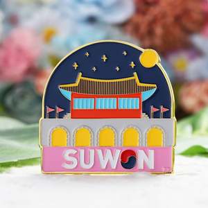 Imán Personalizado para Refrigerador, de Aleación Metálica, Personalizado de Fábrica, Imán 3D de Dibujos Animados, Recuerdos Esmaltados para Refrigerador - Product Image 3