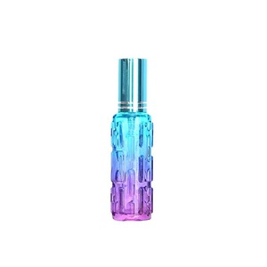 Flacon de parfum en verre dégradé bicolore <span class=keywords><strong>Balsam</strong></span> Pear avec pompe pulvérisatrice portable, vente directe d'usine, modèle KS-1255 Jiangsu - Product Image 1