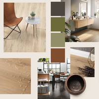 Panneau MDF UV super mat au toucher velours de haute qualité pour la décoration intérieure commerciale