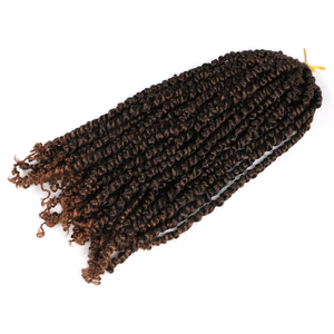 Extensions de cheveux tressés pré-tressés 18 pouces 3x Darling Ghana <span class=keywords><strong>Twist</strong></span> Passion <span class=keywords><strong>Twist</strong></span> <span class=keywords><strong>Meche</strong></span>, style long, teintes - Product Image 4