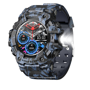 Nuovo Trend Popolare: Smartwatch Robusto con Misurazione della Pressione Sanguigna, Bussola e Torcia - Product Image 3