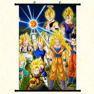 49 Designs, conception personnalisée, <span class=keywords><strong>DBZ</strong></span>, rouleau mural suspendu, affiche d'anime, décoration murale de dessin animé, rouleaux muraux - Product Image 6